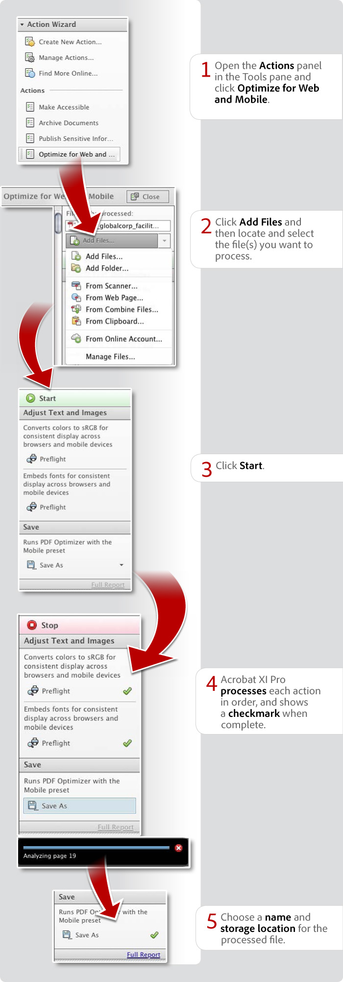 How to create mobile-ready PDF files with Acrobat XI Pro