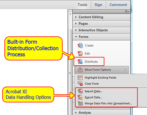 Data Options